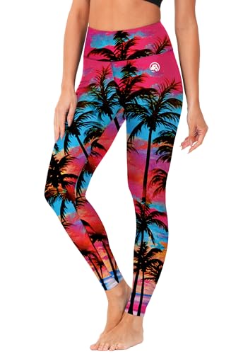 Image of AOBUTE Women Swim Pants UPF 50+ Rash Guard Pants High Waisted Swimming Leggings