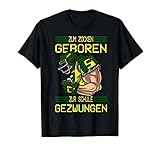 Zum Zocken geboren zur Schule gezwungen I Konsole Gamer T-Shirt