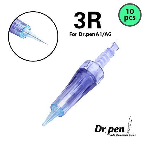 Dr Pen Ultima A6 A1 Derma Pen Needles Cartridge 3RM Tattoo Needle For eyelash, eyebrow, face or lips.(10pcs/pack,3R-M)