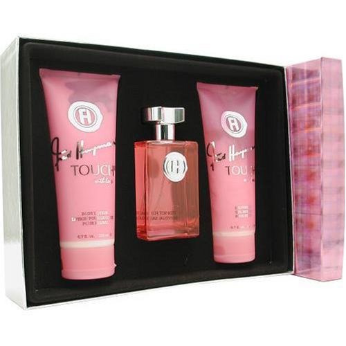 Touch With Love By Fred Hayman For Women. Set-eau De Parfum Spray 3.4 oz & Body Lotion 6.7 oz & Shower Gel 6.7 oz