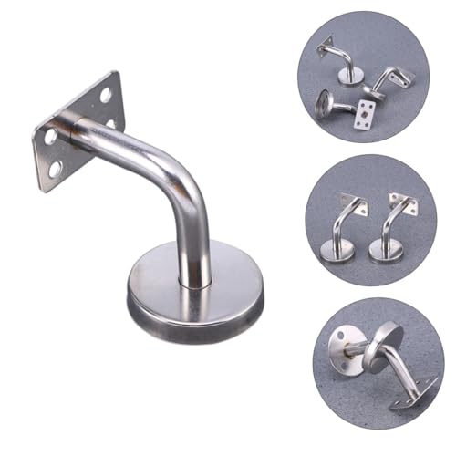 Soporte de pasamanos de acero inoxidable para pared de pasillo 6