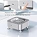 Desktop Stand Mount for New Mac mini M4 and M4 Pro Aluminum Desktop Stand Mount Improved Cooling Easy Power Button