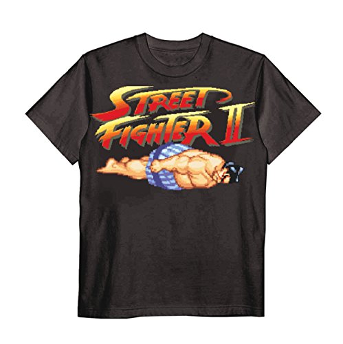 (テラソラル) terasolar ストリートファイターⅡ エドモンド本田 Tシャツ ブラック L