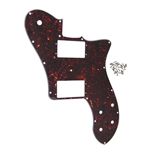 IKN 14 Trous de vis de montage 72 Plaque à gratter Tele Deluxe Pickguard pour Fender Telecaster Deluxe 72 Réédition d… - Les Beatles, Paul McCartney, John Lennon, RIngo Starr, George Harrison IKN 14 Trous de vis de montage 72 Plaque à gratter Tele Deluxe Pickguard pour Fender Telecaster Deluxe 72 Réédition d…