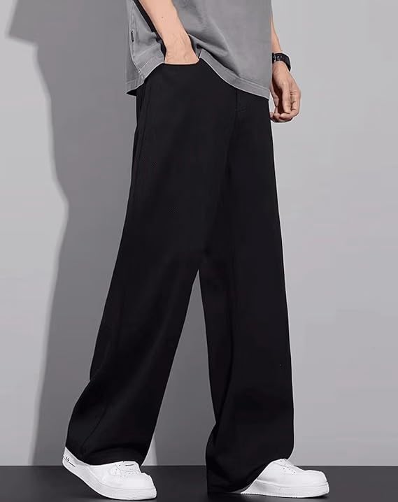 JAAR FASHION Men's Baggy Fit Blue Jeans - Image 3