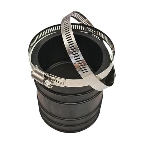 Tuyau d'échappement marin coude soufflet 32 90949T compatible avec moteur hors-bord 185 898 CV
