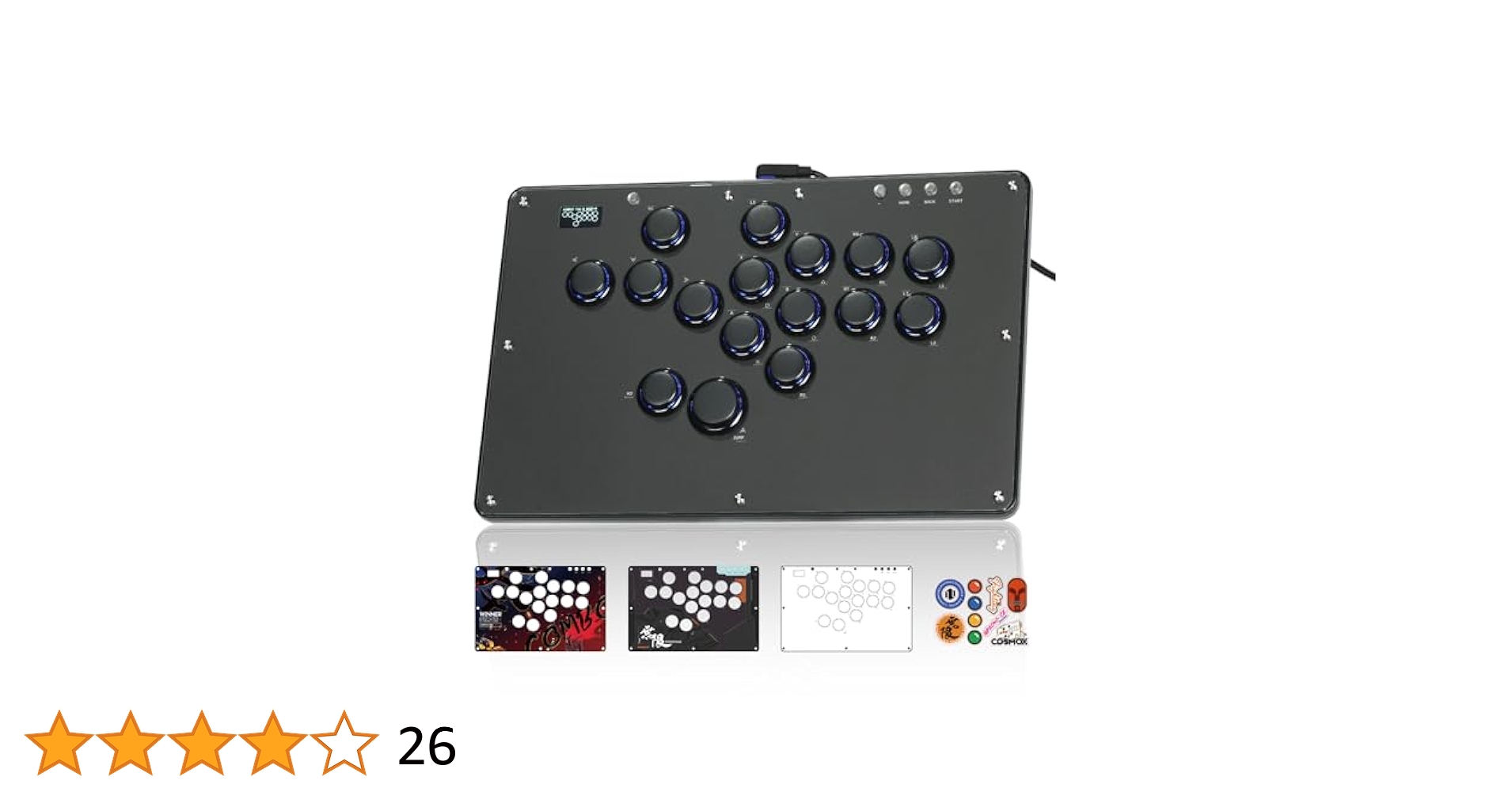 【JZW-Shop】Huate42 U16 アケコン レバーレス コントローラー Amazon.co.jp: Haute42 アケコン レバーレス コントローラー