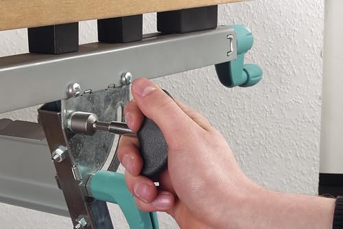 wolfcraft Hakenschraubendreher I 2419000 I Zum einfachen Befestigen von Haken- und Ringschrauben inkl. T-Handgriff