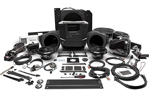 Rockford Fosgate Polaris Ranger Rngr-Stage4 Audio Radio Kit - Optional Pmx-3 Receiver Upgrade (Pmx-3 Receiver) #TOP18