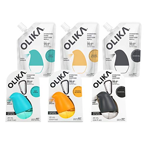 Olika | all natural hydrating hand sanitizer | 6 ct var…