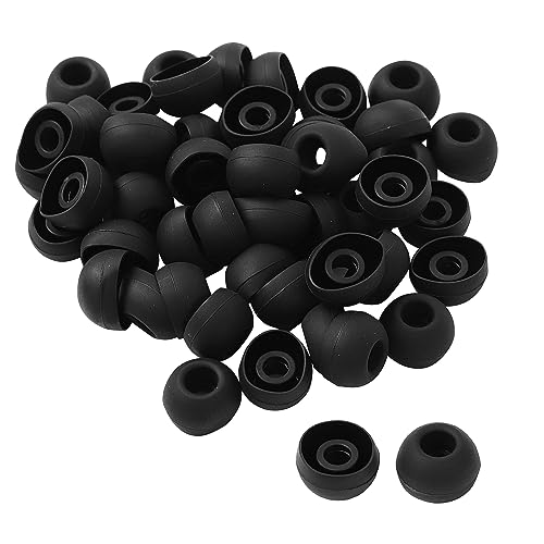 sourcingmap 50 Pcs Silicone Replacement Ear Tips