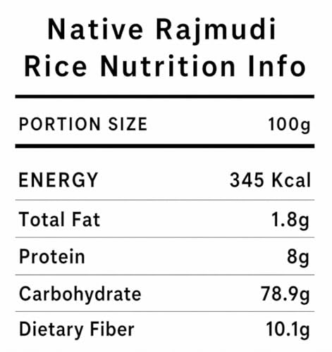 Image of Native Forever Rajamudi Rice - Low GI, High Fiber (1.8kg)