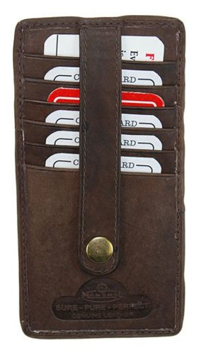 Leather Business & Credit Card Case Holder #538CF