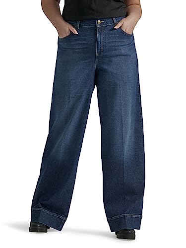 Lee Women's Plus Size Legendary High Rise Trouser Jean