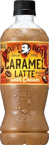 BOSS(ボス) サントリー クラフトボス キャラメルラテ コーヒー 500ml×24本のサムネイル