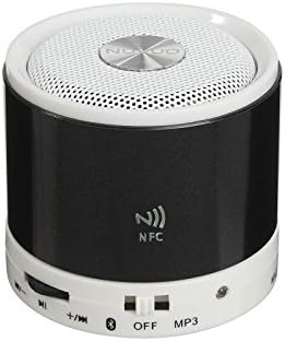 Wireless Portable Mini Bluetooth Speaker - Built-in Mic - FM Audio - NFC Enabled for Easy Pairing - Handsfree Calling - 3.5mm Audio Jack (Black) …