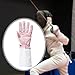 Menolana Left Hand Fencing Glove for Foil Epee Non Slip Faux Leather Gear for Practice, L
