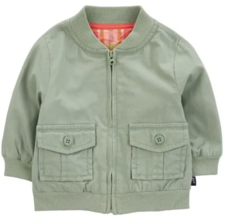 Olive Green Toddler Boys' OshKosh B'gosh Bomber Jacket, 2T