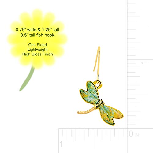 Spinningdasiy Dangling Colorful Flying Creature Bird Earrings | Bird Lover Earrings3