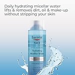 Eucerin Face Gentle Cleansing Hydrating Micellar Water with Hyaluronic Acid, Face Cleanser and Makeup Remover, Fragrance Free and Non-Drying for All Skin Types, 13.5 Fl Oz Bottle - Image 4