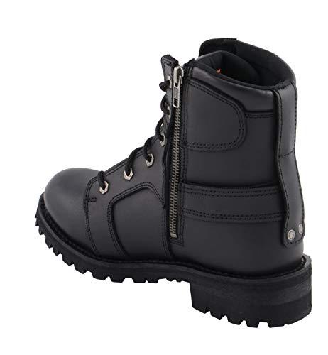 Image of Milwaukee Leather Women's Premium Leather Motorcycle Harness Boots Collection MBL - 8.5