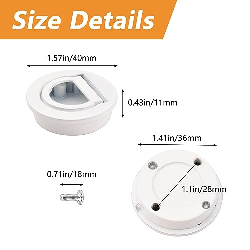 MOROBOR Round Pull Ring Embedded Handle - Image 2