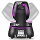60W Mini Moving Head Partylicht, RGBW LED Disco Beam Bühnenlicht DMX512 Sprachsteuerung Lichteffekt für DJ Hochzeit Halloween Club