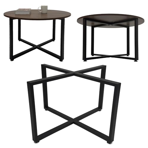 Metal Coffee Table Base Only Round End Table Legs Dining Table Base 18 Inch
