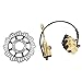 Yaegarden Rear Brake System Brake Disc Motor Disk Kit Set Dirt Pit Trail Atv Quads Buggies 125CC Parts