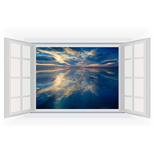 3D Wall Sticker Decal Water Peel and Stick Wall Decals Sticker for Living Room Bedroom Decor 33.5