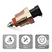 Arwrilt Car Idle Air Control Valve, Fuel Injection Injector Idle Motor, Oringnal Accessaries Replace OEM #17089062 AC102 17089062 AC1 17111281 17111286, Compatible with Cadillac Buick Chevry (Black)