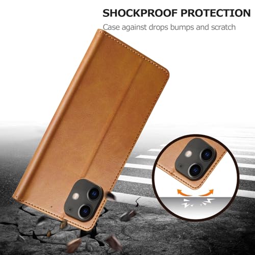 Coque compatible iPhone 12 antichoc avec support vidéo et porte-carte