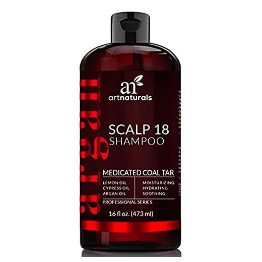 Art Naturals Champú De Alquitrán De Hulla Scalp 18 Terapéutico Y Anticaspa 473 ml.