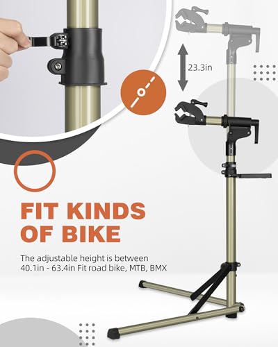 ROCKBROS Bike Repair Stand, Heavy Duty Workstand for E-Bike,MTB & Road Bike - image 6