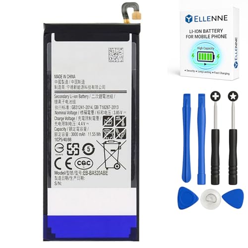🔋 BATTERIA NUOVA CON ZERO CICLI - Batteria di ricambio nuova, mai utilizzata e con zero cicli di ricarica. Prestazioni ottimali garantite fin dal primo utilizzo.