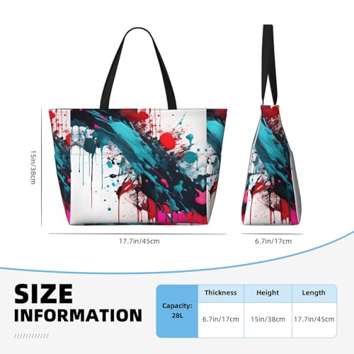 Sac de plage d'été imperméable grand format noir contre l'eau et le sable