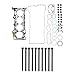 DNJ HGB4318 Cylinder Head Gasket Set with Head Bolt Kit for 2015-2019 Ford Lincoln Explorer MKC Mustang 2.3L L4 16V DOHC 2300cc