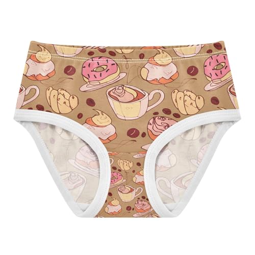 Coffee Cups Toddler Girls's Underwear 2T 202c1172
