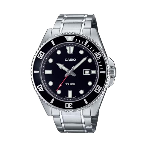 Casio Men MDV-107D-1A1VDF Analog Black Dial Men (A2189)