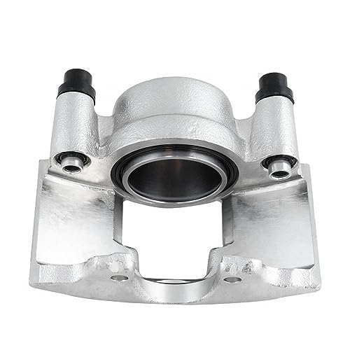 Image of Detroit Axle - Front Right Brake Caliper for GMC C1500 C2500 K1500 | K2500 Suburban C3500 K3500 Savana 3500 Yukon Dodge Ram 2500, Passenger Side Disc Brake Caliper Replacement