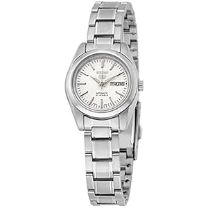 Seiko Unisex-Adult Analogue Classic Automatic Watch with Stainless Steel Strap SYMK13K1, Silver-Tone, Bracelet