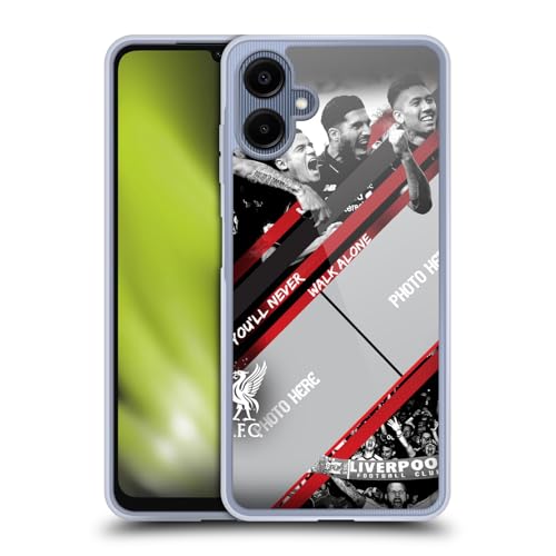 Head Case Designs Officially Licensed Custom Customised Personalised Liverpool Football Club Red Goal Liverpool Fc Soft Gel Case [Military Grade Protection] Compatible With Samsung Galaxy A06 4G