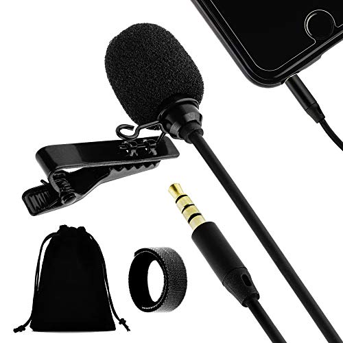 MOJOGEAR Microphone Lavalier avec câble Cover