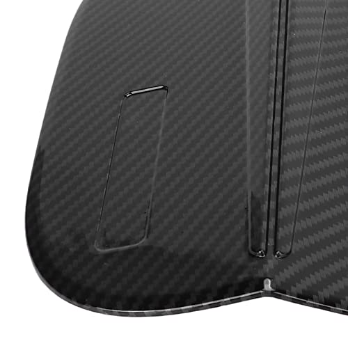 Acabamento da tampa do tanque de combustível de combustível, cor de fibra de carbono ABS a gás combu