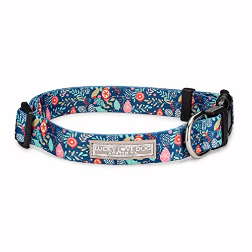 Lucky Love Dog Collares de perro de invierno para Navidad | Bonito collar colorido y comodo para perros pequenos, medianos y gra