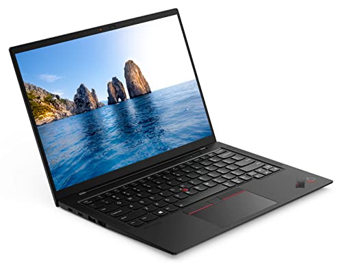 Image of Lenovo Thinkpad X1 Carbon 14 inch FHD Laptop, Intel Core i5-1135G7(Up to 4.2GHz), 16GB LPDDR4X-4266MHz, 1TB NVMe SSD, Fingerprint, Backlit Keyboard, Webcam, WiFi 6, HDMI, Win 11 Pro, w / CUE Accessories