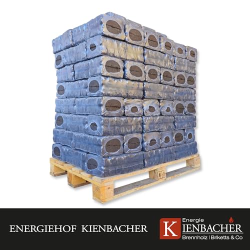 Torfbriketts 1000kg Biokohle Braunkohle Union Gluthalter Kamin Ofen Brenn Holz Heiz Kohle Rekord Briketts | Energie Kienbacher-4