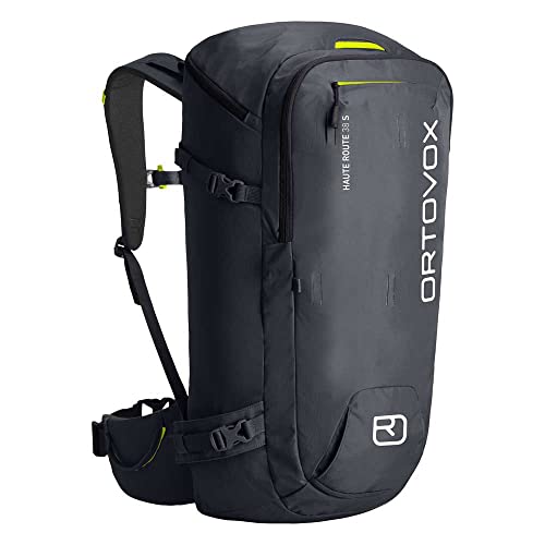 Ortovox Unisex Haute Route Rucksack, Black Steel (schwarz), 38 litros Cover
