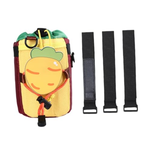 Aymzbd Bicycle Bottle Pouch Bike Bottle Carrier Bag Portable Carrot Shaped Bike Handlebar Stem Bag for Golf Carts Scooter Hiking