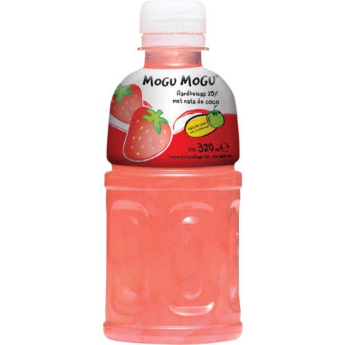 MOGU MOGU Strawberry / Erdbeer Geschmack mit Nata de Coco 24x320ml